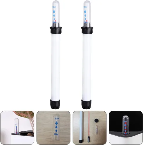 Miniatura 7 de YARNOW Medidores de agua para jardinería, hidropónicos, recordatorio de hidroponía, medidor de escasez, plantas, sonda de invernadero, nivel de flor