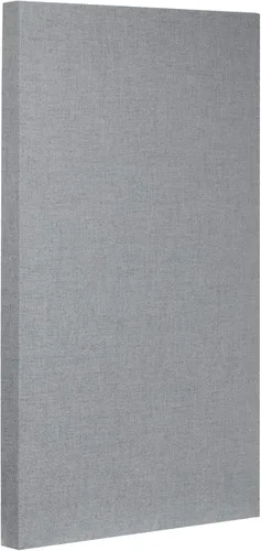 Panel acústico absorbente de sonido con tela Sona, NRC 1.0, clasificación contra incendios, 24 "x 36" x 2 pulgadas (azul humo)