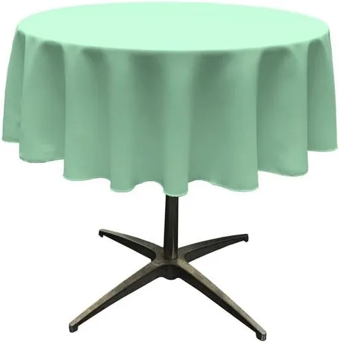 Miniatura 7 de by ADD&Ship - Mantel redondo de poliéster de 30 pulgadas (verde manzana)