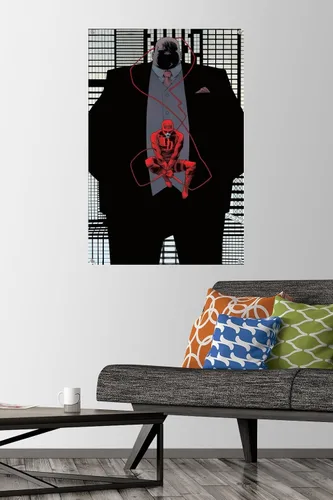 Miniatura 2 de Trends International Marvel Comics Daredevil - Póster de pared Kingpin Shadow con chinchetas