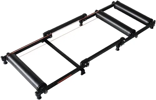 700C - Entrenador de rodillos para bicicleta de carretera, ajustable para bicicleta de montaña de 24 a 27.5 pulgadas, entrenador de bicicleta de