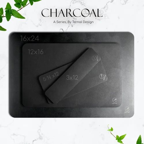 Miniatura 8 de Ternal DripGuards - Juego de 2 tapetes absorbentes para mostrador, impermeable, de secado rápido, tapete para barra de café para cocina, fregadero