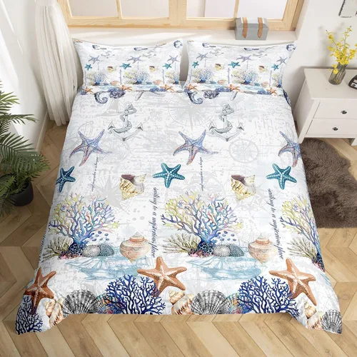 Miniatura 19 de Juego de funda de edredón de tortuga marina para niños, niñas, adolescentes, decoración de habitación, reptil, tortuga, juego de funda de edredón