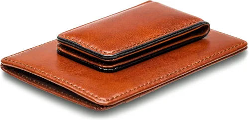 Miniatura 4 de Bosca Cartera con bolsillo frontal para hombre en piel vieja - RFID