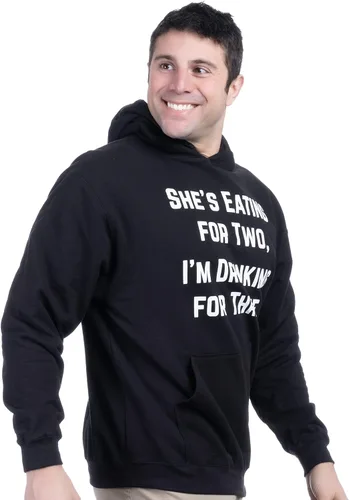Miniatura 49 de Ann Arbor T-shirt Co. Sudaderas con capucha con estampado gráfico, divertidas camisetas con capucha para hombres o mujeres