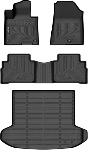 Miniatura 57 de Alfombrillas y forro de carga para Jeep Grand Cherokee L 2021-2025 (solo para 6 plazas sin consola central), alfombrillas de automóvil TPE para todo