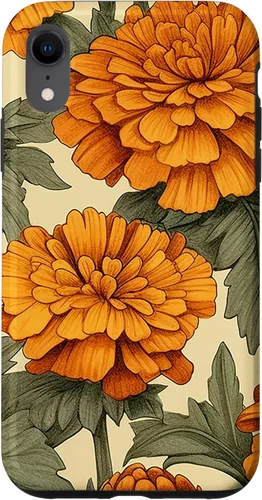 Miniatura 24 de Funda para iPhone 14 Pro Max Watercolor Marigold Flower