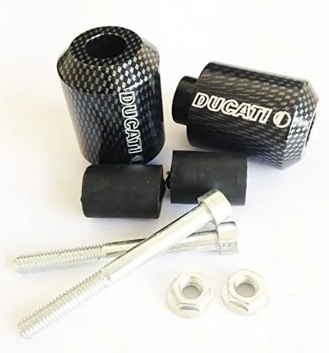 Motocicleta fibra de carbono mano barra extremo para Ducati Supersport 916 996 998 999 1098S 1098R 1198