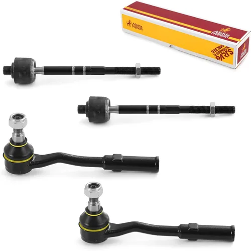 Miniatura 101 de Metrix Premium Chassis Parts - Juego de 4 barras de acoplamiento interior y exterior para Audi A3 15-16, Seat Leon 06-20 (México), 09-17 Volkswagen