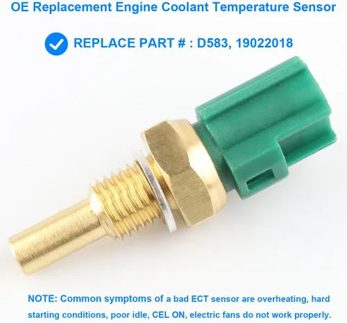 Miniatura 2 de Sensor de temperatura del refrigerante, sensor de temperatura ECT D583 19022018 compatible con Toyota Lexus Mazda - 4Runner Avalon Camry Corolla