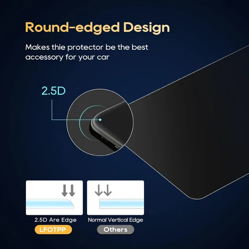 Miniatura 6 de LFOTPP oyota 2023 Protector de pantalla de 8 pulgadas para oyota Corolla/Highlander/Sequoia / RAV4 / Tundra 2023 Protector de pantalla de 8 pulgadas