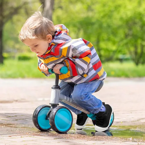 Miniatura 5 de Zapatos deportivos para niños y niñas pequeños, zapatos para caminar descalzos, zapatos de tenis ligeros y transpirables para los primeros bebés