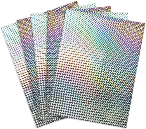 Miniatura 13 de Hygloss Productos Tarjeta holográfica Stock-8.5"x11" 10pt, 5 hojas, plata brillante