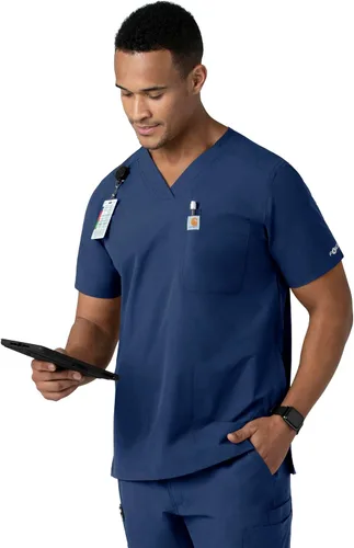 Miniatura 3 de Carhartt Camiseta con cuello en V Force para hombre