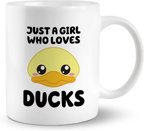 Miniatura 6 de Rat Lovers - Taza de té de cerámica de 11 onzas, taza de café con texto en inglés "Just a Girl Who Loves Rats