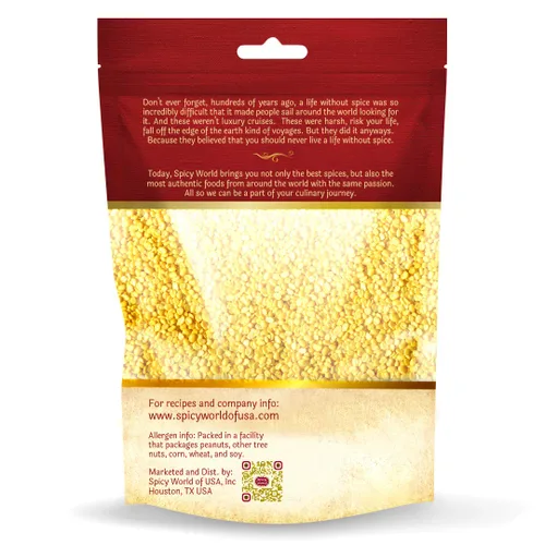 Miniatura 8 de Moong Dal 2 libras (frijoles secos divididos) ~ Lentillas doradas indias ~ 100% natural y puro – por Spicy World