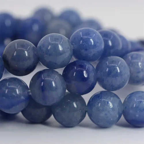Miniatura 2 de Brazalete Justinstones de piedras semipreciosas, gemas de 8 mm, redondas, elástico, de 7 pulgadas, unisex