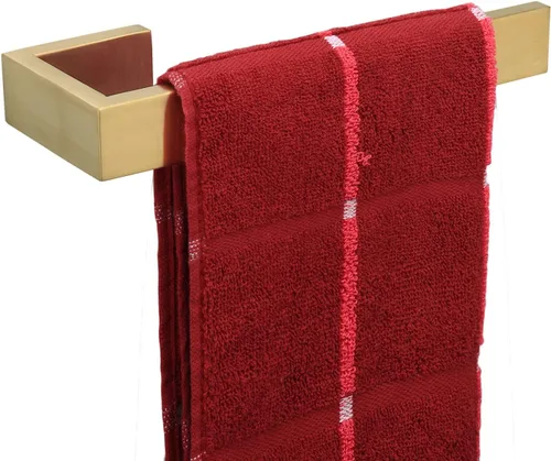Miniatura 11 de TocTen Portatoallas de Mano/Anillo para Toallas – Colgador de Toallas de Mano para Baño de Acero Inoxidable SUS304 Reforzado, Toallero de Pared