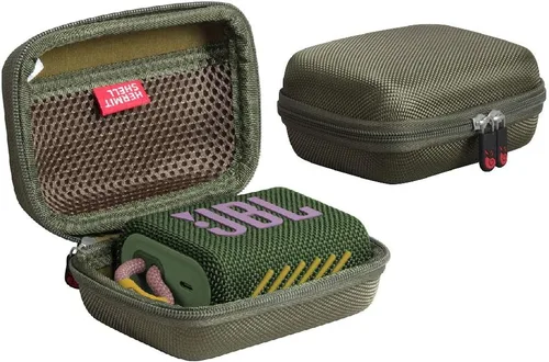 Miniatura 9 de Hermitshell Funda rígida de viaje para JBL Go 4 - Altavoz Bluetooth ultraportátil (negro, funda para JBL GO 4)