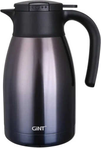 Miniatura 26 de GiNT Jarra térmica de café en acero inoxidable de 51 onzas con tapa / Jarra térmica de doble pared al vacío / 12 horas de retención del calor