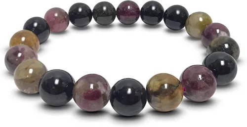Miniatura 351 de Gem Avenue Handmade Round Bead Stretch Bracelet Unisex Natural Stone Beaded Jewelry for Men & Women, Elastic Wristband for Daily Wear