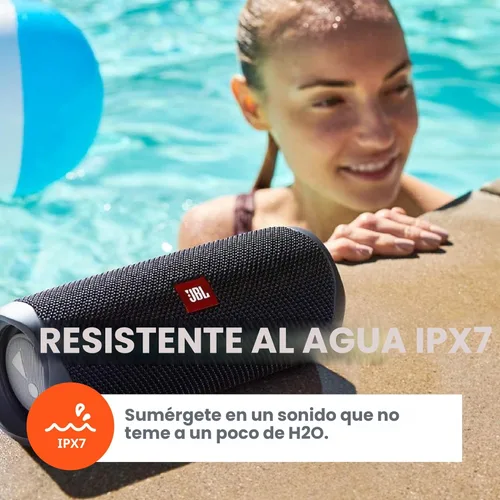 Miniatura 5 de JBL - Altavoz Bluetooth FLIP 5 a prueba de agua, portátil verde azulado