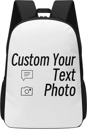 Miniatura 17 de Mochila personalizada Mochila personalizada Hombro de gran capacidad Agregue su propio nombre Mochila de viaje