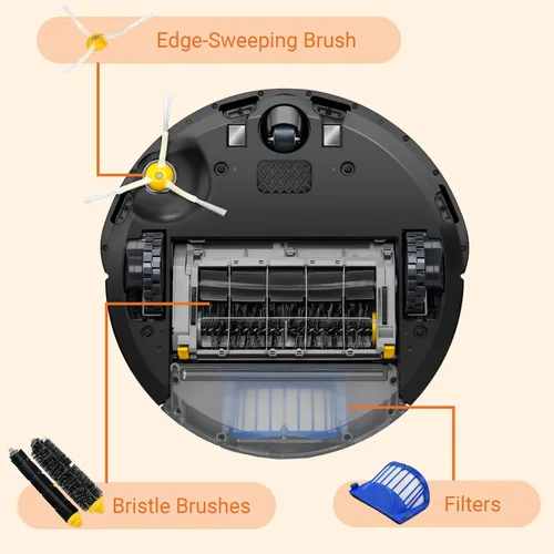 Miniatura 3 de Kit de piezas de repuesto y accesorios compatible con iRobot Roomba 692 694 676 675 695 677 671 655 645 690 680 660 650 620 614 610 635 595 564