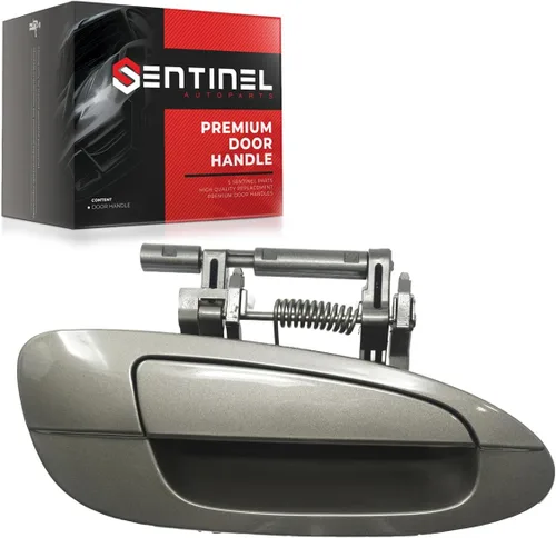 Miniatura 13 de Manija de puerta exterior exterior delantera izquierda lado del conductor compatible con Nissan Altima 2002-2006 reemplaza # 80607-8J009, NI1310123