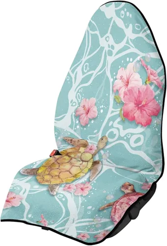 Miniatura 38 de Fundas de Asiento de Coche con Diseño de Sudadera de Girasol y Bandera Estadounidense para Coche, Camión, SUVs, Protector de Asiento Impermeable
