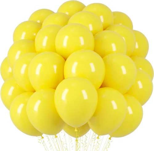Miniatura 223 de Voircoloria - Globos azul bebé claro, paquete de 66 globos de 12 pulgadas de látex para fiestas para niños y niñas, para cumpleaños, baby shower, 16