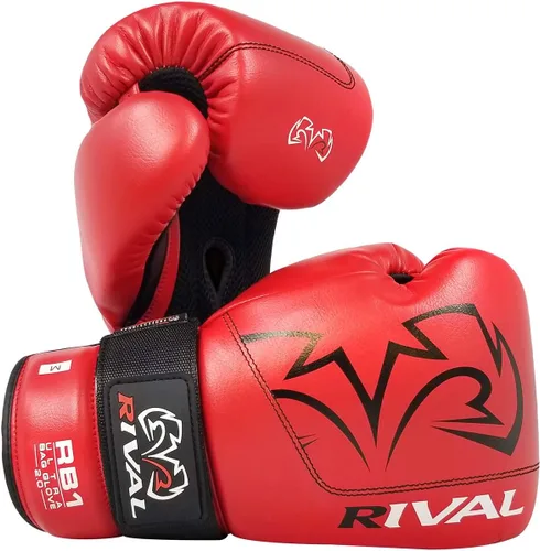 Miniatura 3 de RIVAL Boxing RB1 2.0 Ultra Bag Gloves - Guantes con cierre de gancho y bucle, microfibra súper resistente, espuma de alta densidad, palma de malla