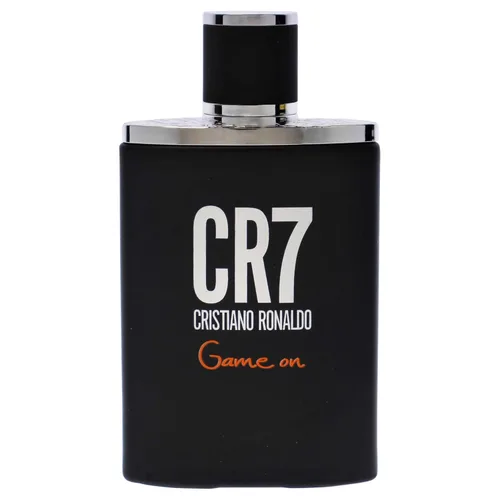 Cristiano Ronaldo CR7 Game On - Fragancia aromática para hombres - Aroma amaderado y seductor - Esencia tropical y densa - Una estética oscura y