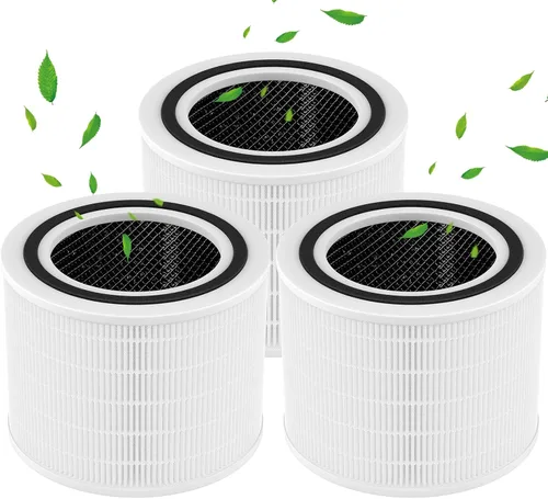 Miniatura 7 de Paquete de 2 filtros de repuesto Core 200S, filtros 3 en 1 compatibles con LEVOIT Core 200S Smart WiFi purificador de aire, filtros HEPA Core 200S-RF