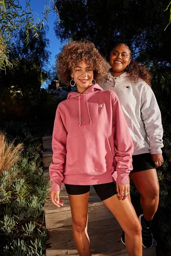 Miniatura 4 de Champion, Reverse Weave Oversized Hoodie, Heavyweight Fleece Sweatshirt for Women