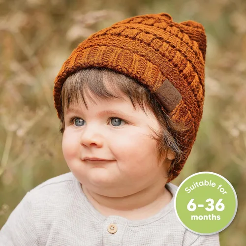 Miniatura 65 de KeaBabies 3-Pack Baby Beanies for Boys, Girls - Stretchy Knit Baby Hats, Cute Newborn
