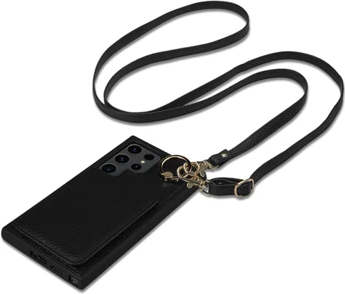 Miniatura 47 de Funda para iPhone 14 Pro Max de 6.7'', Funda Cartera Cruzada Desmontable con Ranuras para Tarjetas con Bloqueo RFID, Soporte de Anillo de 360°