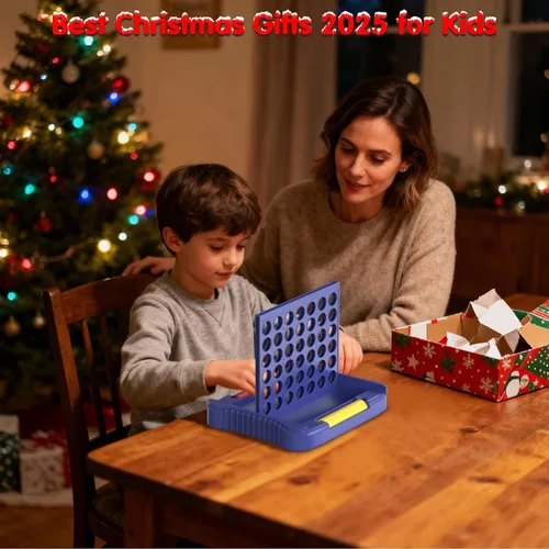 Miniatura 2 de Pup Go Juegos de mesa 4 en fila para niños a partir de 3 años, idea temprana para niños, niñas y adolescentes, conecta y gana cuatro en una línea