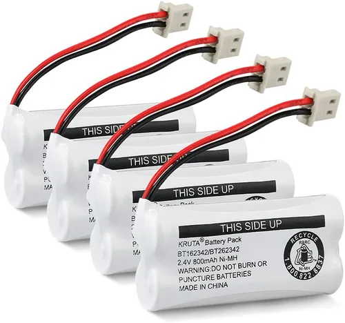 BT183342/BT283342 BT162342/BT262342 Batería inalámbrica para teléfono, compatible con baterías de teléfono inalámbrico AT&T VTech BT183342/BT283342