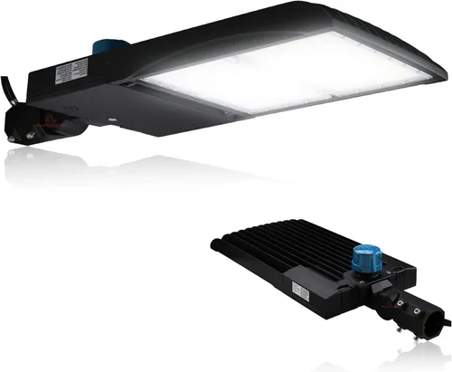 Miniatura 26 de RuggedGrade NextGen III - Luz LED para caja de zapatos de 300 W, 42,000 lúmenes, blanco brillante de 5000 K, montaje de brazo, 277-480 V, carcasa