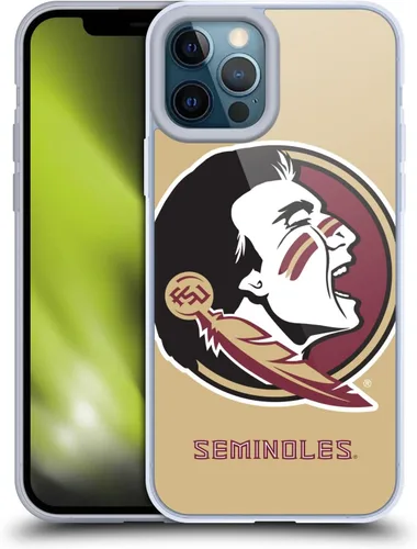 Miniatura 183 de Head Case Designs Funda de gel suave FSU Seminoles de la Universidad Estatal de Florida con licencia oficial compatible con Apple iPhone 13 Pro Max