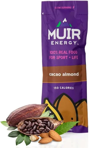 Miniatura 10 de MUIR Strawberry Real Food Energy Gel - 10 unidades Gel orgánico vegano de resistencia sin gluten sin gluten de combustión rápida Energía limpia