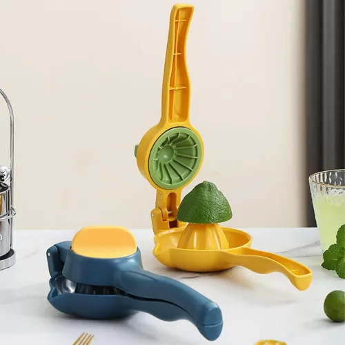 Miniatura 3 de Exprimidor de limón de mano, exprimidor de cal de extracción máxima Exprimidor de limón resistente, prensa manual de cítricos para limón, lima