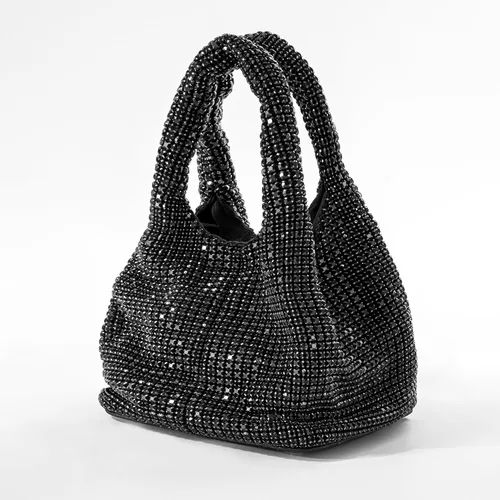 Miniatura 2 de BABEYOND Bolsos de mano para mujer Bolsas de noche brillantes con purpurina y diamantes de imitación portátil para fiesta, baile de graduación, boda