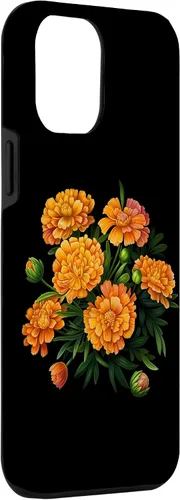 Miniatura 3 de Vintage Marigold Inspired Flower Case for iPhone 12 Pro Max