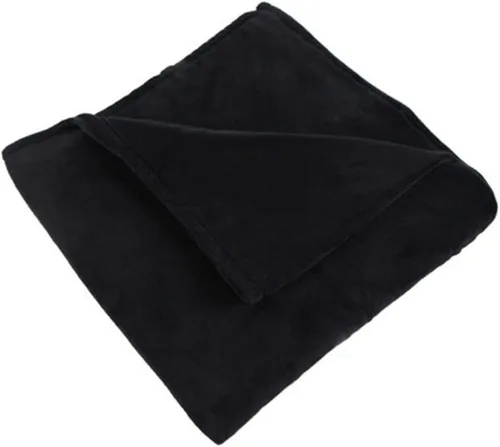 Miniatura 4 de Manta de forro polar cálida y acogedora manta de franela con diseño blanco y negro para cama