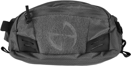 Miniatura 10 de LA Police Gear Riñonera con funda extraíble, cangurera táctica para transporte EDC/oculto, bolsa cruzada táctica, Negro