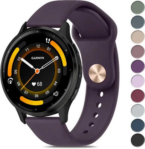 Miniatura 13 de Meliya Correas compatibles con Garmin Vivoactive 4 Watch, Garmin Venu 3 / Venu 2 Watch Band para mujeres y hombres, correa de repuesto deportiva