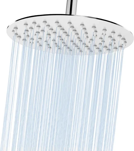 Miniatura 26 de Midanya Cabezal de ducha redondo de acero inoxidable de alta presión de alto flujo de acero inoxidable de 6 pulgadas, diseño ultrafino de alta