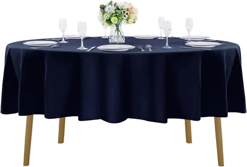 Miniatura 34 de Cupuamon - Mantel rectangular de 60 x 84 pulgadas, tela de poliéster lavable para decoración de bodas, fiestas, cenas y banquetes